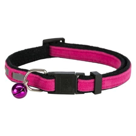 Zgardă Trixie Safer Life pentru pisici, reflectorizantă, cu clopoțel, diverse culori