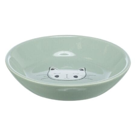Castron ceramic Trixie pentru pisici, 0.2 L / Ø 14 cm, diverse culori