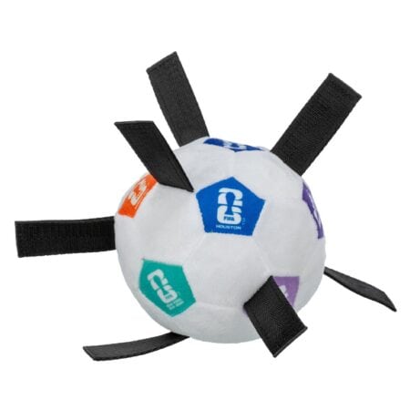 Ediție limitată! Jucărie Trixie FIFA 2026, minge soft pentru câini, 12 cm