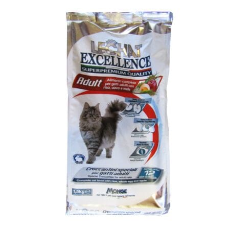 Hrană uscată Monge LeChat Excellence Adult pentru pisici adulte, 1.5 kg