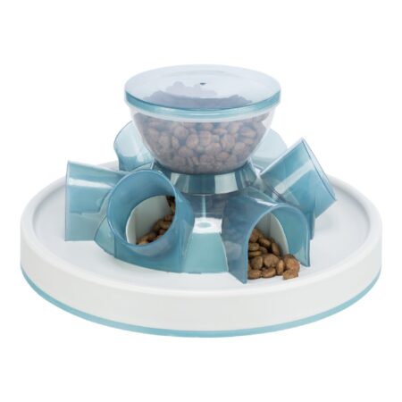 Jucărie Trixie Cat Activity Tunel pentru pisici, pentru hrănire lentă, 28 × 14 cm