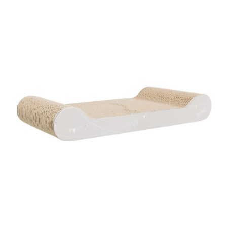 Carton de zgâriat Trixie pentru pisici junior, 38 × 6 × 18 cm, gri