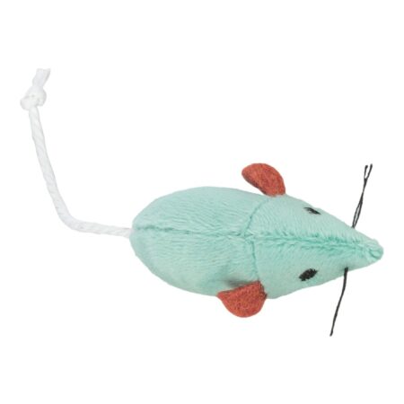 Jucărie Trixie șoarece pentru pisici, 5 cm, diverse culori