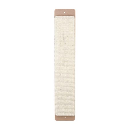 Placă de zgâriat Trixie pentru pisici, cu sisal și lemn, 11 x 56 cm, gri