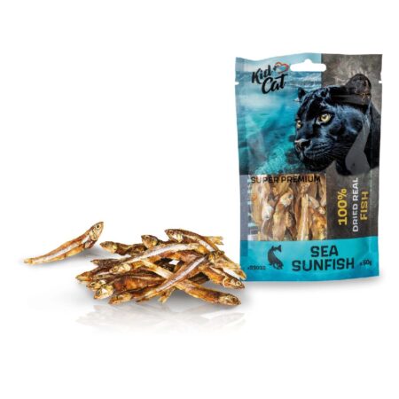 Recompense Kid Cat Super Premium pentru pisici, pește de mare uscat, 50 g