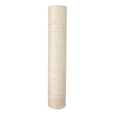 Stâlp de schimb Trixie pentru ansamblu de zgâriat pentru pisici, sisal, Ø 9 × 50 cm, natural