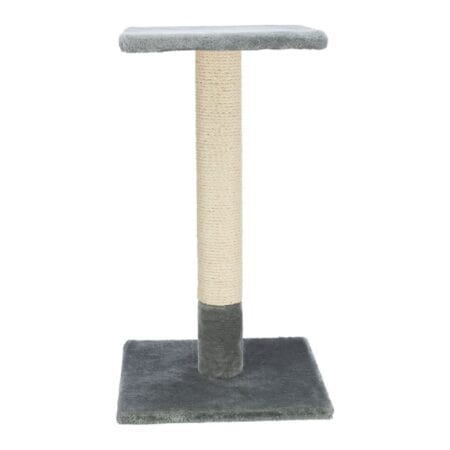 Stâlp de zgâriat Trixie Baena pentru pisici, sisal, 38 × 38 × 69 cm, gri