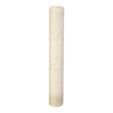 Stâlp de schimb Trixie pentru ansamblu de zgâriat pentru pisici, sisal, Ø 9 × 60 cm, natural