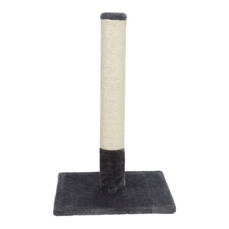 Stâlp de zgâriat Trixie Batres pentru pisici, sisal, 38 × 38 × 62 cm, gri platinum