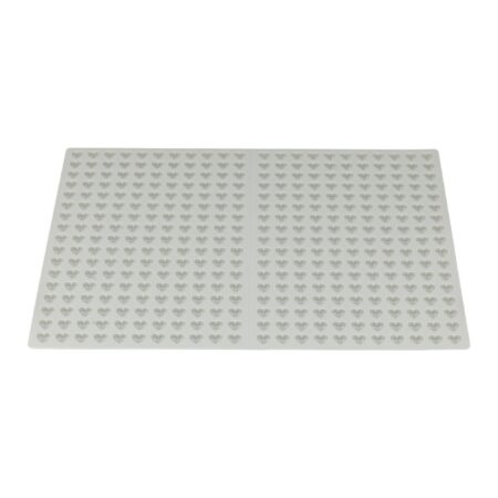 Tavă de copt Trixie pentru gustări în formă de inimi, din silicon, 38 x 28 cm