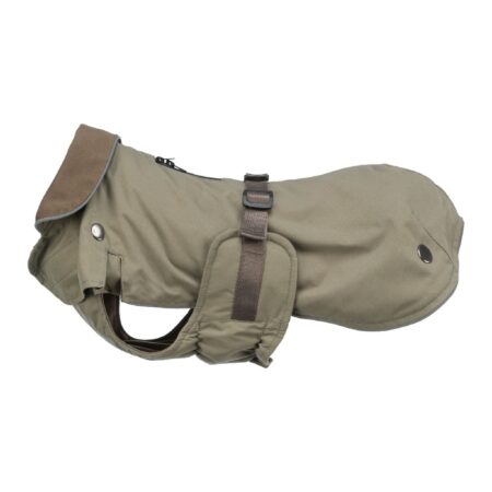 Haină Trixie Hermy 2in1 pentru câini Teckel, S, 33 cm, verde olive
