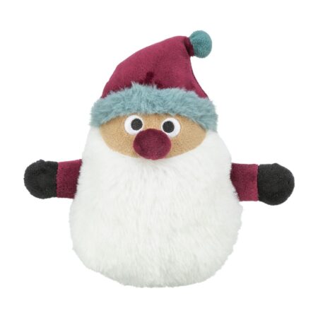 Jucărie Trixie Xmas Santa Claus pentru câini, pluș, cu sunet, 20 cm