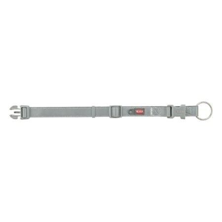 Zgardă Trixie Premium reflectorizantă pentru câini, reglabilă, M–L, 36–55 cm × 25 mm, grafit