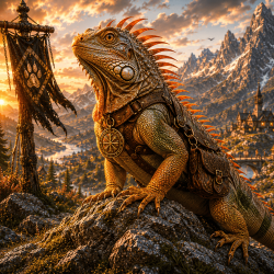 iguana vikinga